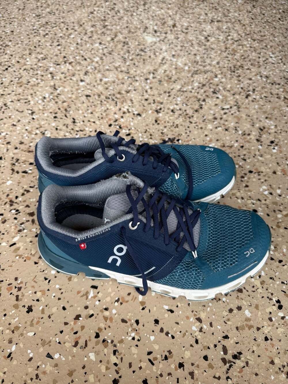 On Running Cloudsurfer Navy Blue Performance Running Shoes